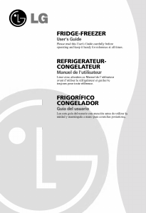 Mode d’emploi LG GR-439BCA Réfrigérateur combiné