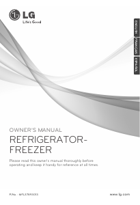 Mode d’emploi LG GR-8611NS Réfrigérateur combiné