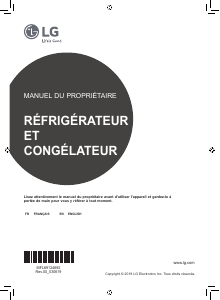 Manual LG GSL361ICEZ Fridge-Freezer