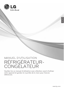Mode d’emploi LG GC5727PS Réfrigérateur combiné
