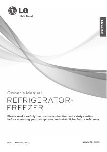 Manual LG GRF-7825NS Fridge-Freezer