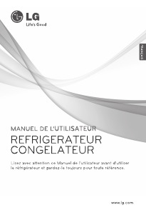 Mode d’emploi LG GC-B3920ACM Réfrigérateur combiné