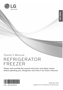 Manual LG GTF7851PS Fridge-Freezer