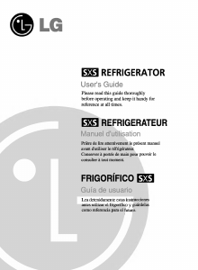 Mode d’emploi LG GR-L207GTGA Réfrigérateur combiné