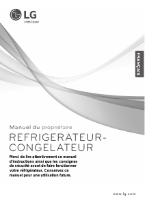 Mode d’emploi LG GR5511PS Réfrigérateur combiné