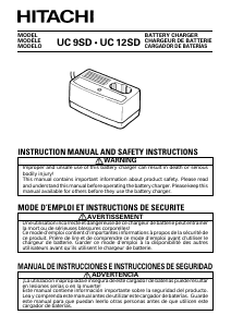 Manual Hitachi UC9SD Battery Charger