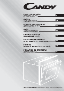 Manuale Candy FIR712X Forno