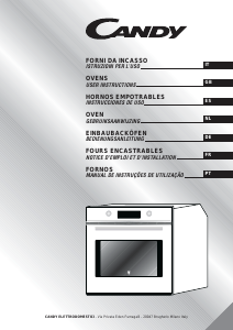 Manual Candy FFN 698 X Oven