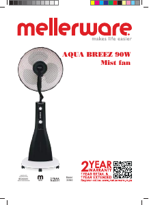 Mode d’emploi Mellerware 35940 Ventilateur