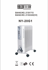 Bedienungsanleitung Voltotherm NY-20G1 Heizgerät