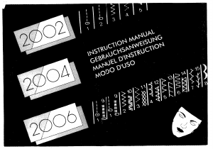 Manuale Necchi 2004 Macchina per cucire