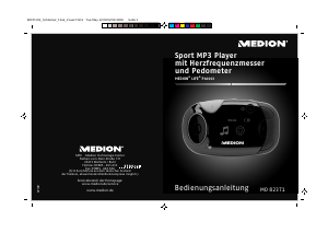 Bedienungsanleitung Medion LIFE P60003 (MD 82371) Mp3 player