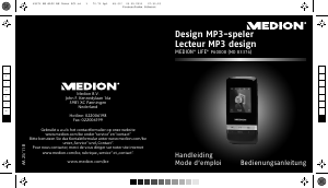 Mode d’emploi Medion LIFE P60008 (MD 83376) Lecteur Mp3
