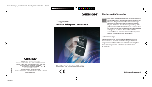 Bedienungsanleitung Medion MD 81757 Mp3 player