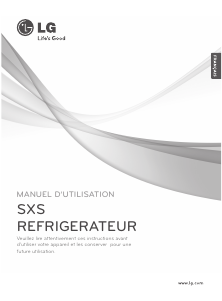 Mode d’emploi LG GW-P6122NS Réfrigérateur combiné