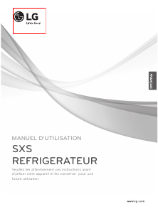 Mode d’emploi LG GW-S6038AC Réfrigérateur combiné