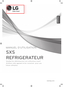 Mode d’emploi LG GWP2740SC Réfrigérateur combiné