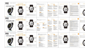Mode d’emploi Fierro TE.03.0235.01 Montre connectée