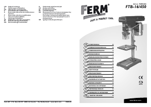 Manuale FERM TDM1003 Trapano a colonna da banco