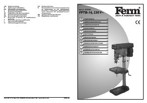 Manual FERM TDM1006 Drill Press