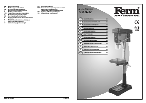 Manual FERM TDM1011 Drill Press