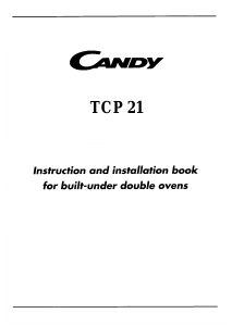 Manual Candy TCP 21 X Oven