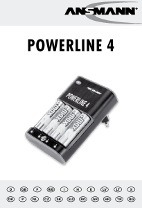 Manual Ansmann Powerline 4 Încărcător de baterie