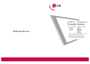 Handleiding LG 32LC3R LCD televisie