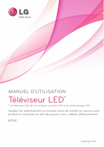 Mode d’emploi LG 22MT55D-PZ Téléviseur LED