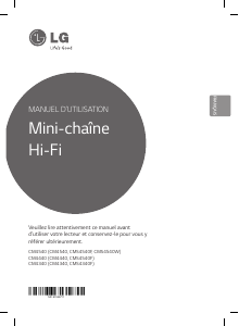 Mode d’emploi LG CM4540 Stéréo