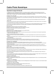 Mode d’emploi LG F7000S-PN Cadre photo numérique