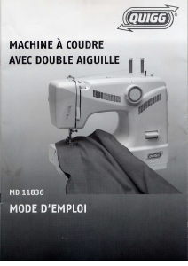 Mode d’emploi Quigg MD 11836 Machine à coudre