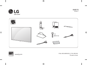Bruksanvisning LG 55EG9A7V OLED TV