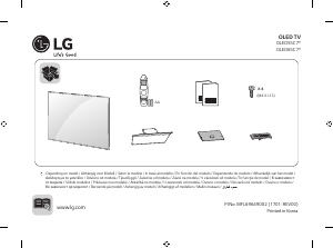 Handleiding LG OLED65C7V OLED televisie