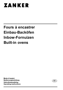 Mode d’emploi Zanker ZKB7328N Four
