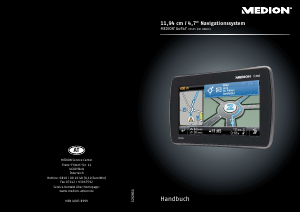 Bedienungsanleitung Medion GoPal E5455 M40 (MD 98860) Navigation