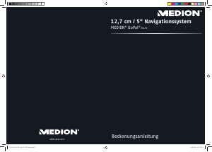 Bedienungsanleitung Medion GoPal E5470 M40 (MD 99304) Navigation