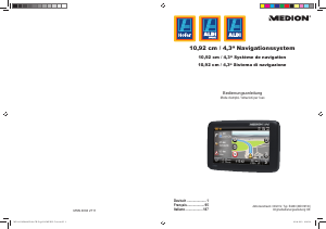 Bedienungsanleitung Medion GoPal E4460 M40 (MD 99130) Navigation