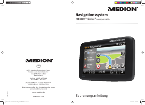 Bedienungsanleitung Medion GoPal E4460 M40 (MD 99135) Navigation