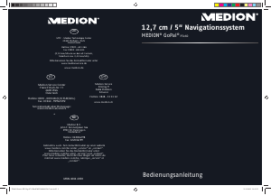 Bedienungsanleitung Medion GoPal P5260 M40 (MD 98352) Navigation