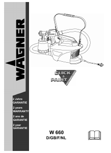 Mode d’emploi Wagner W 660 Pistolet à Peinture