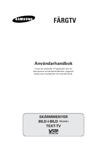 Bruksanvisning Samsung WS32A1081G TV