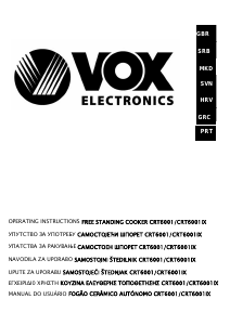 Εγχειρίδιο Vox CTR6001IX Εμβέλεια