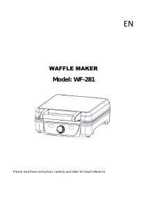 Manual Vox WF281 Waffle Maker