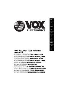 Handleiding Vox MWH-M33B Magnetron