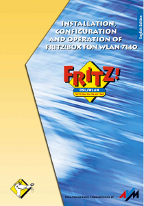 Manual Fritz! Box 7140 Router