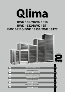 Bruksanvisning Qlima BWK 1622 Vinkyl
