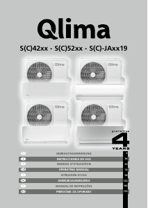 Manual Qlima S 5248 Ar condicionado