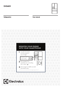 Handleiding Electrolux EHE6899BA Koel-vries combinatie