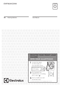 Handleiding Electrolux EWF8024CDWA Wasmachine